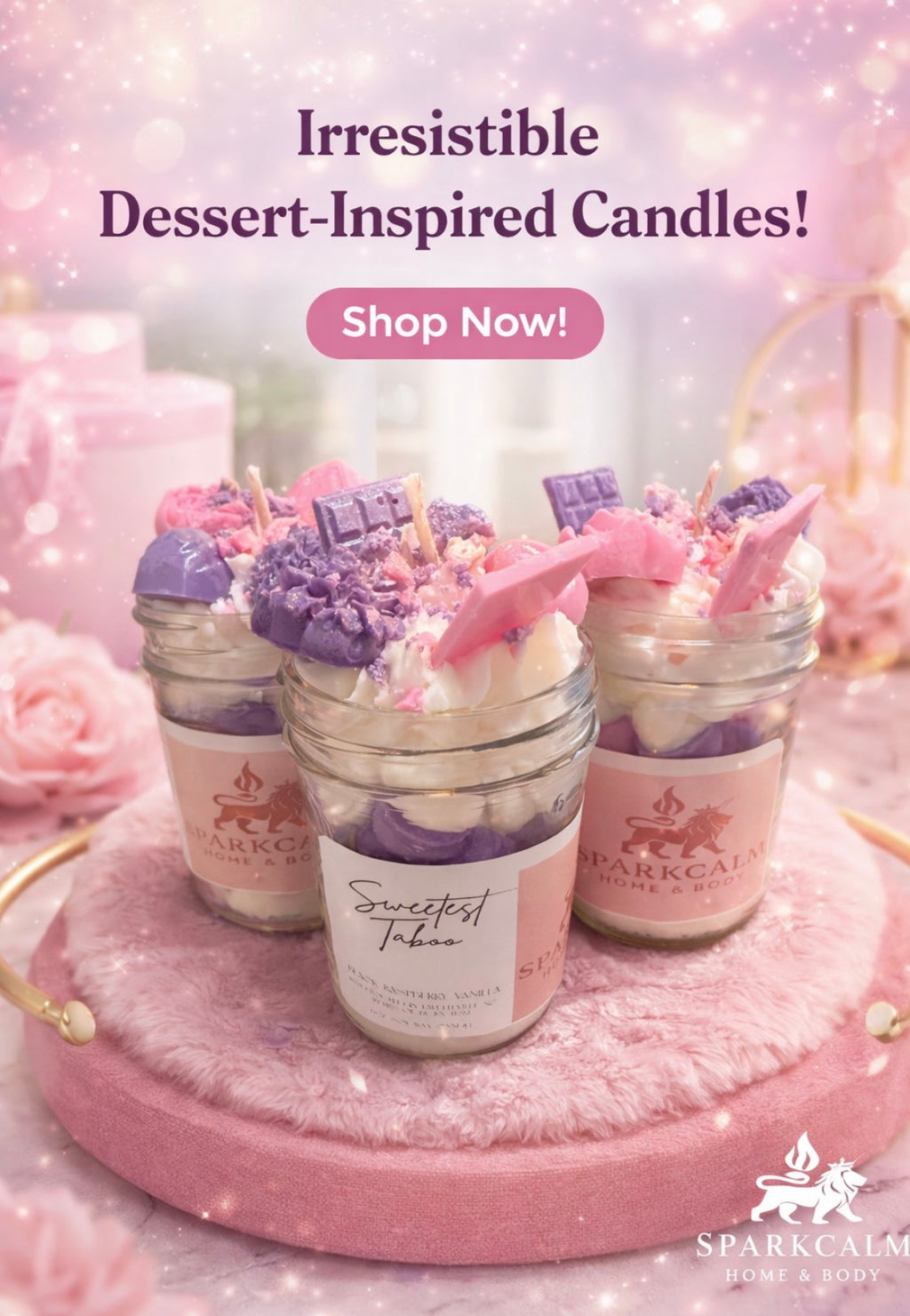 Sweetest Taboo
Black Raspberry Vanilla Soy Candle
