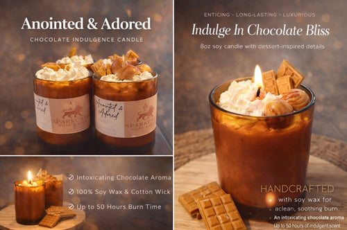 Anointed & Adored – Chocolate Indulgence Candle
