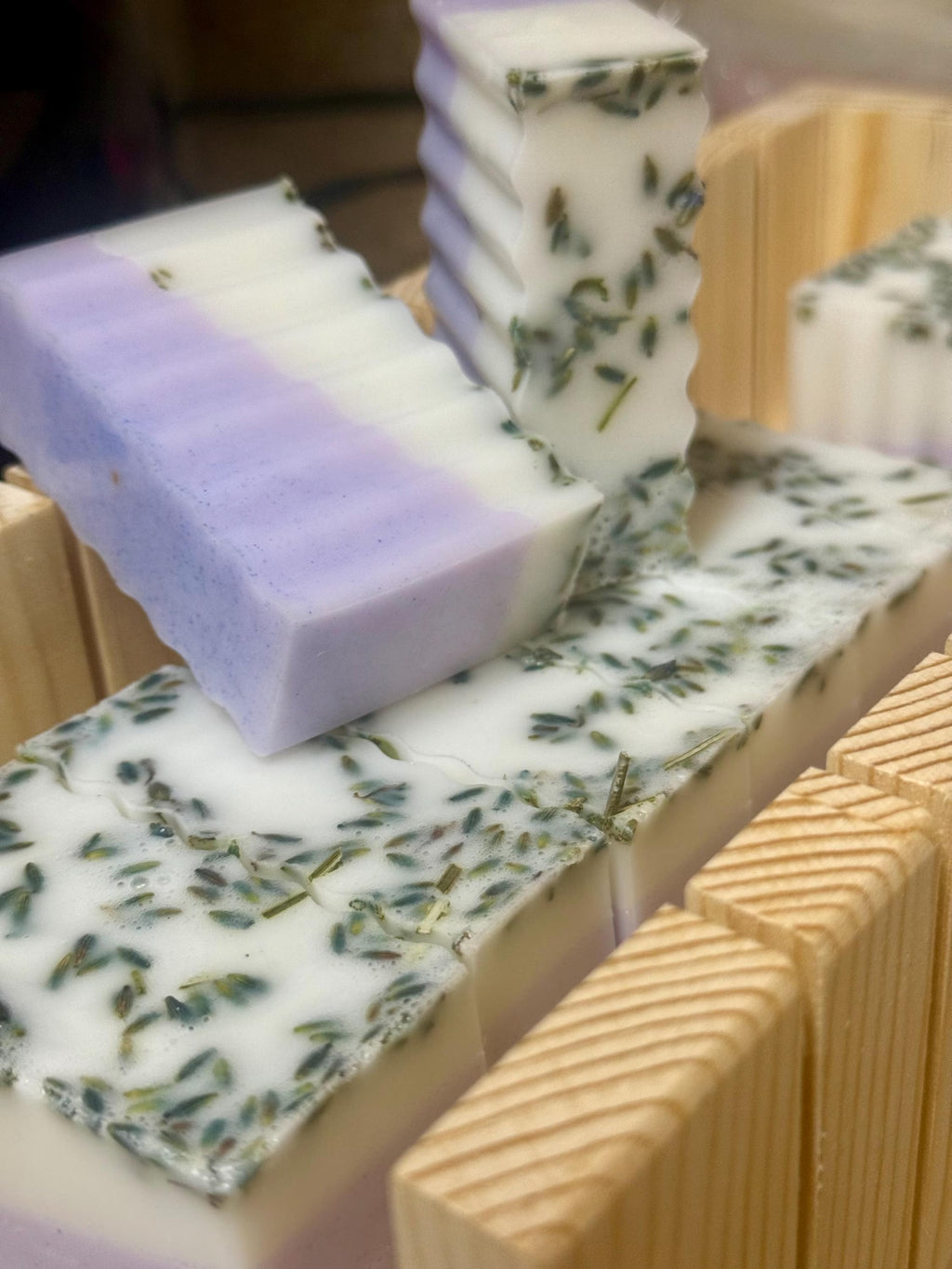 Calm Intentions – Handmade Lavender Shea Butter Soap