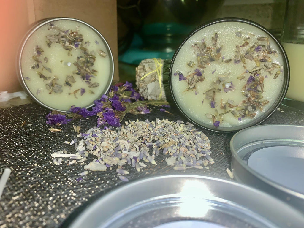 Calm Intentions Lavender Soy Candle – Stress Relief & Relaxation for Sensory Overload and Autism Support