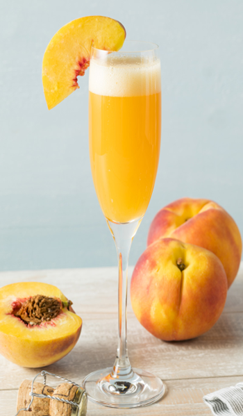 Peach Bellini – Hand-Poured Peach Scented Candle