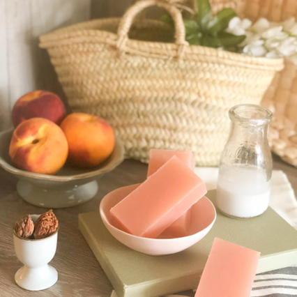 Blush Nectar – Handmade Peach Shea Butter Soap