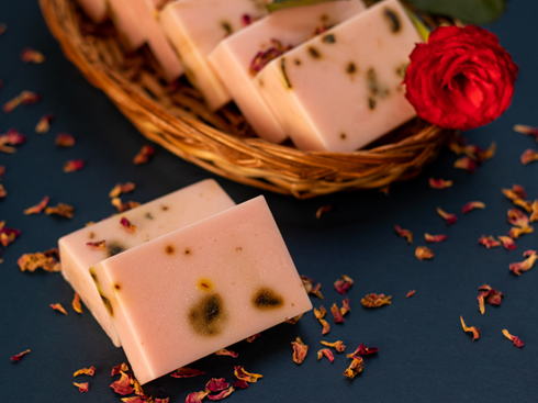 First Kiss – Handmade Rose Shea Butter Soap